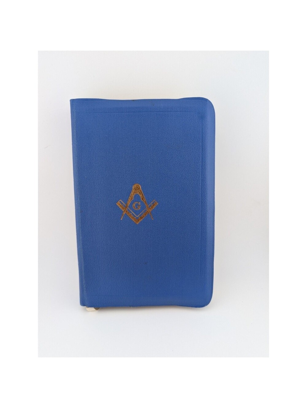 Vintage Holy Bible Masonic Edition 1951 Blue Gold 50's (36)